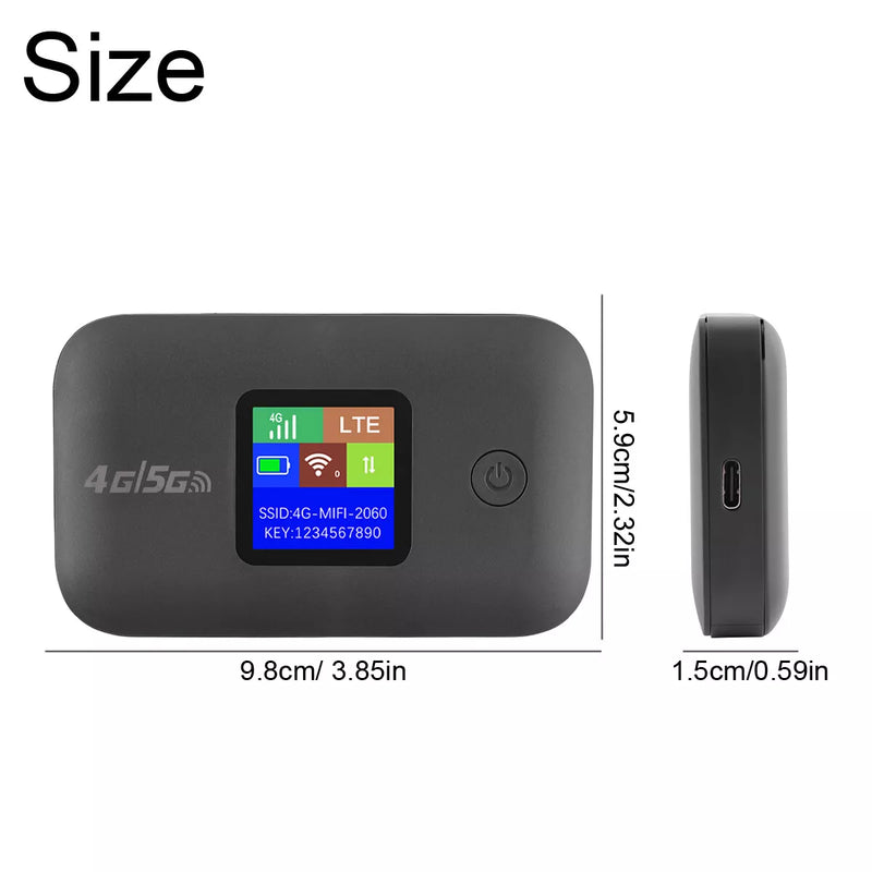 5G Wireless Mobile WIFI 4G LTE Router 300Mbps Pocket Modem Mobile Wifi Hotspot