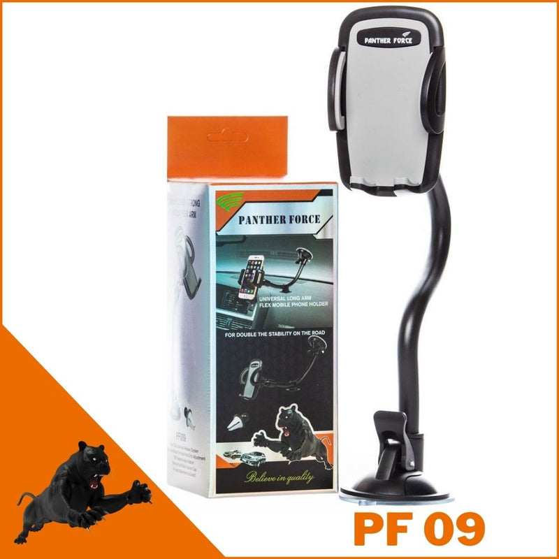 Panther Force Car Holder 360 Degrees Long Neck / Suction and Vent