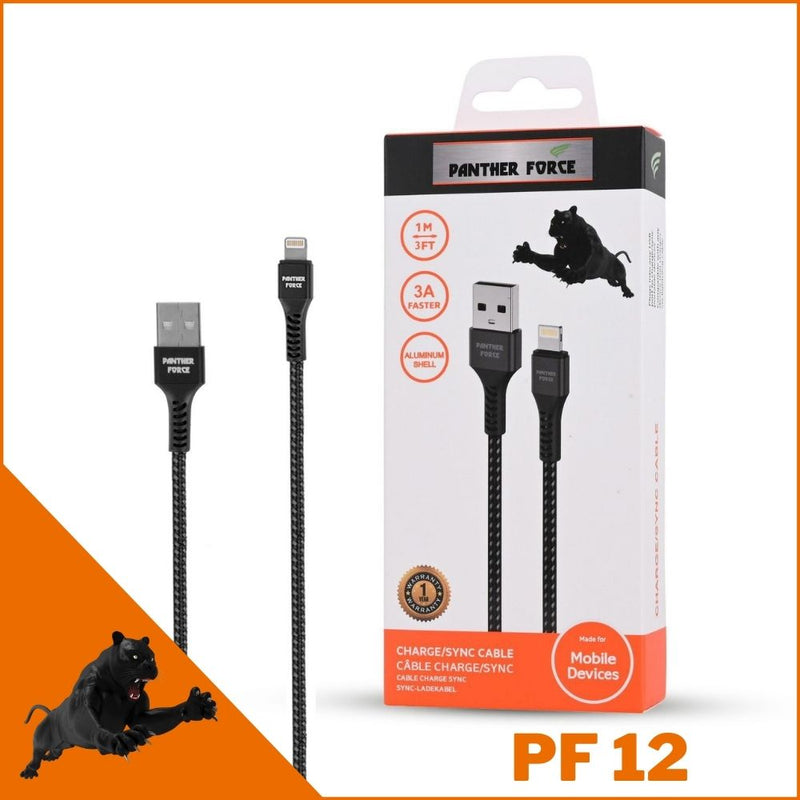 Panther Force 3A 1M Cable for iPhone