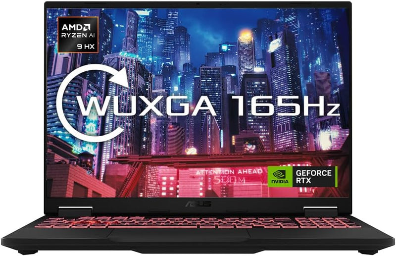 ASUS TUF A16 FA608WI 16.0" WQXGA 165Hz Gaming Laptop AMD Ryzen AI 9 HX 370