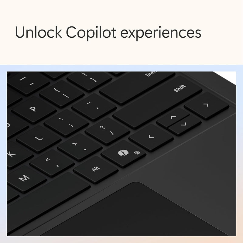 Microsoft Surface Laptop | Copilot+ PC | 13.8” Touchscreen | Snapdragon® X Elite (12 cores) | 16GB Memory | 512GB SSD | 2024 Model, 7th Edition | Black