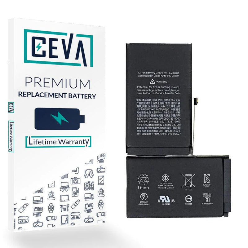 For Apple iPhone XS Max Replacement Battery - CEVA