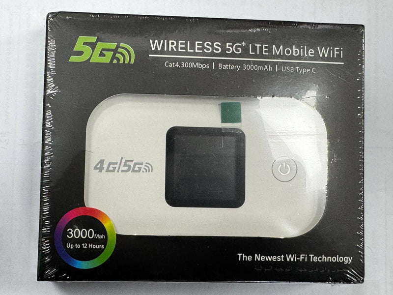 5G Wireless Mobile WIFI 4G LTE Router 300Mbps Pocket Modem Mobile Wifi Hotspot